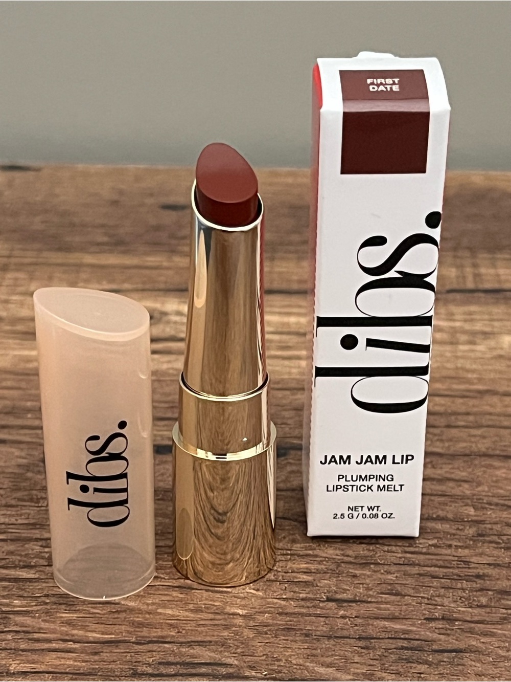 Dibs Jam Jam Lip Plumping Lipstick Melt — First Date